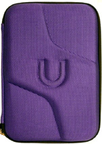Kindle Keyboard Purple Hard Shell Case with Zipper